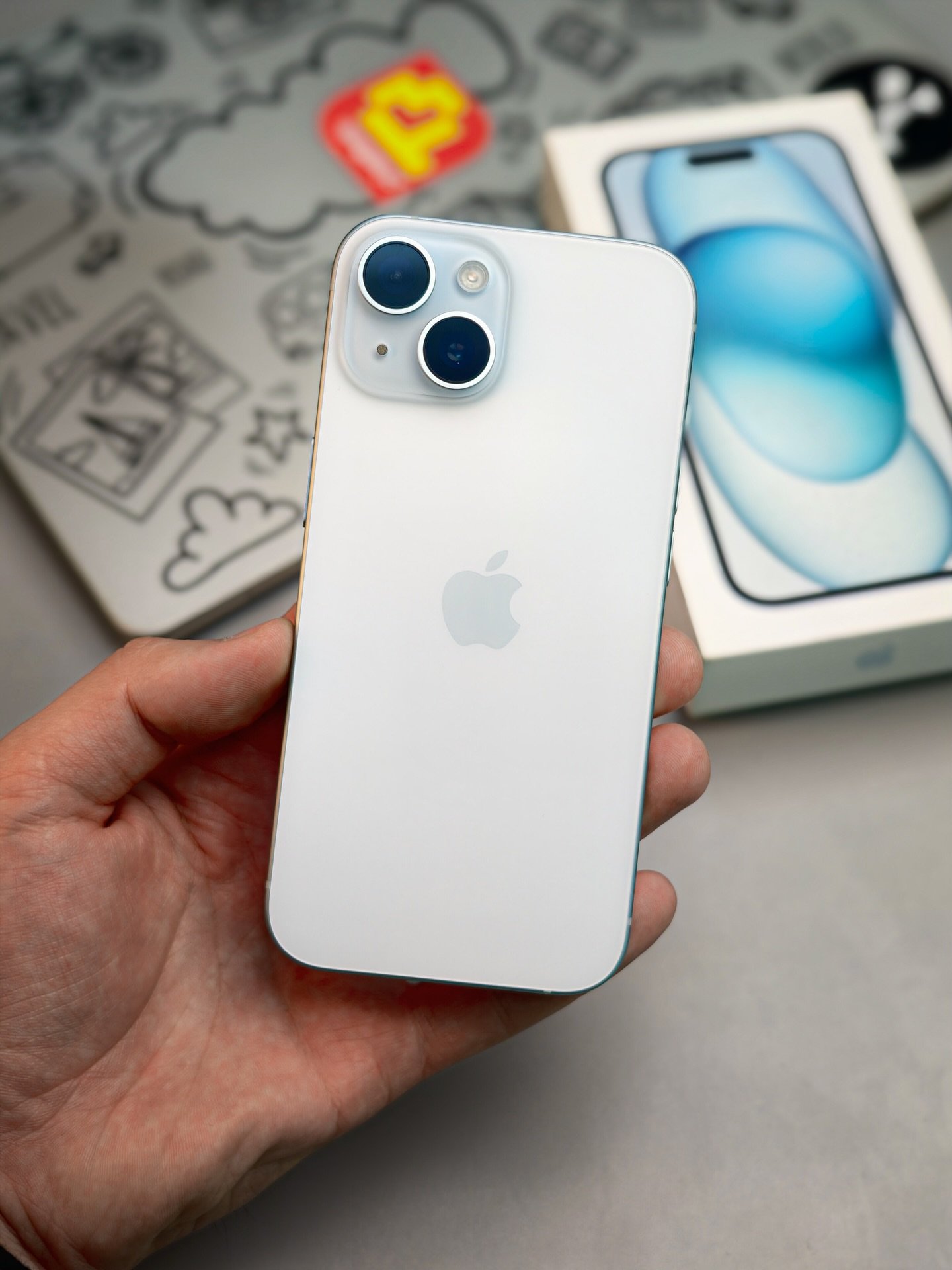 pixelbek.kg-20260203-0459 iPhone 15 – 128GB (Used, Perfect Condition, 🔋98%, Complete Set) - Image 1