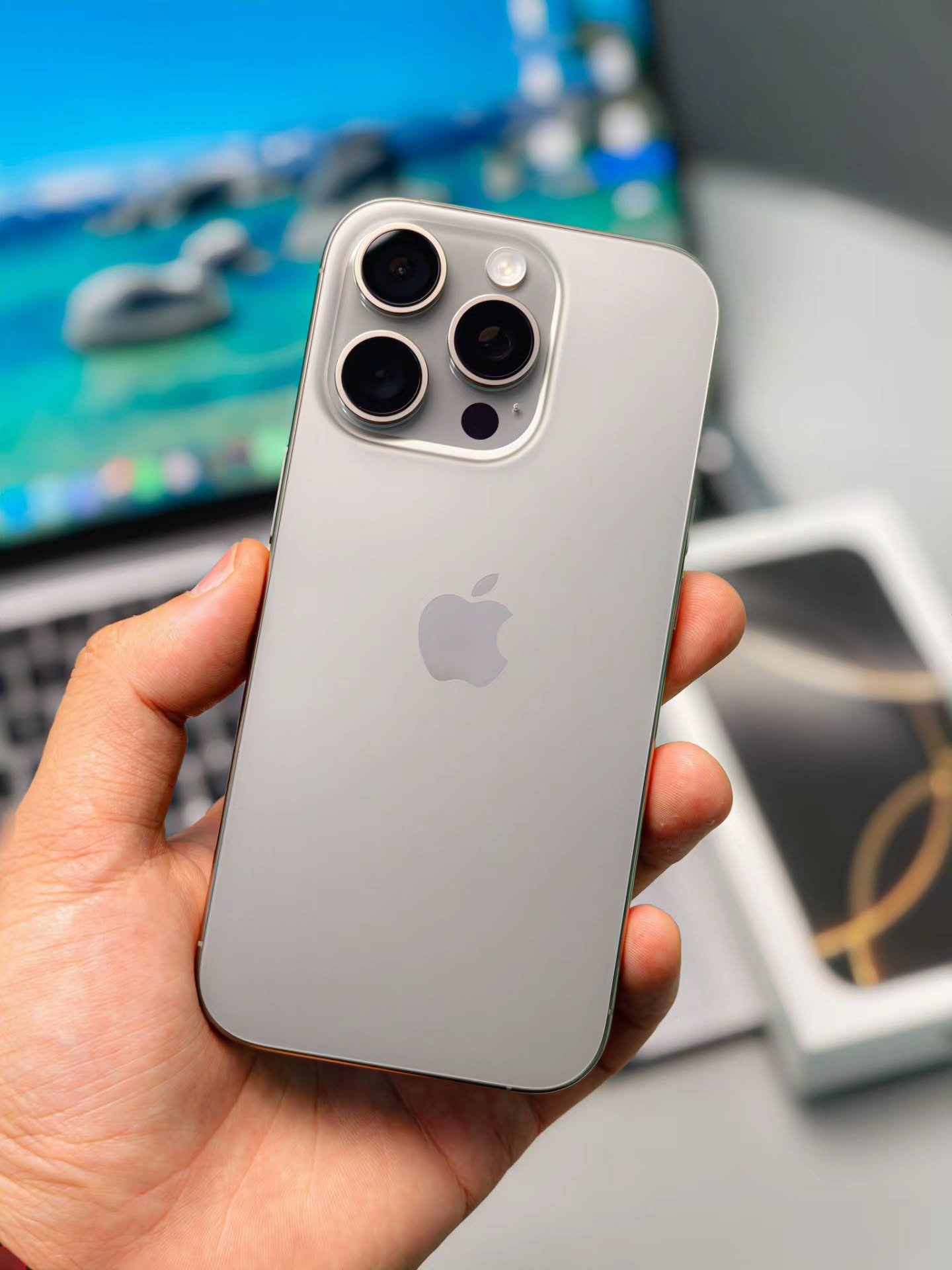 pixelbek.kg-20260204-0008 iPhone 16 Pro – 256GB Natural Titanium (Used, Perfect Condition, 🔋100% – 86 Cycles, Complete Set) - Image 1