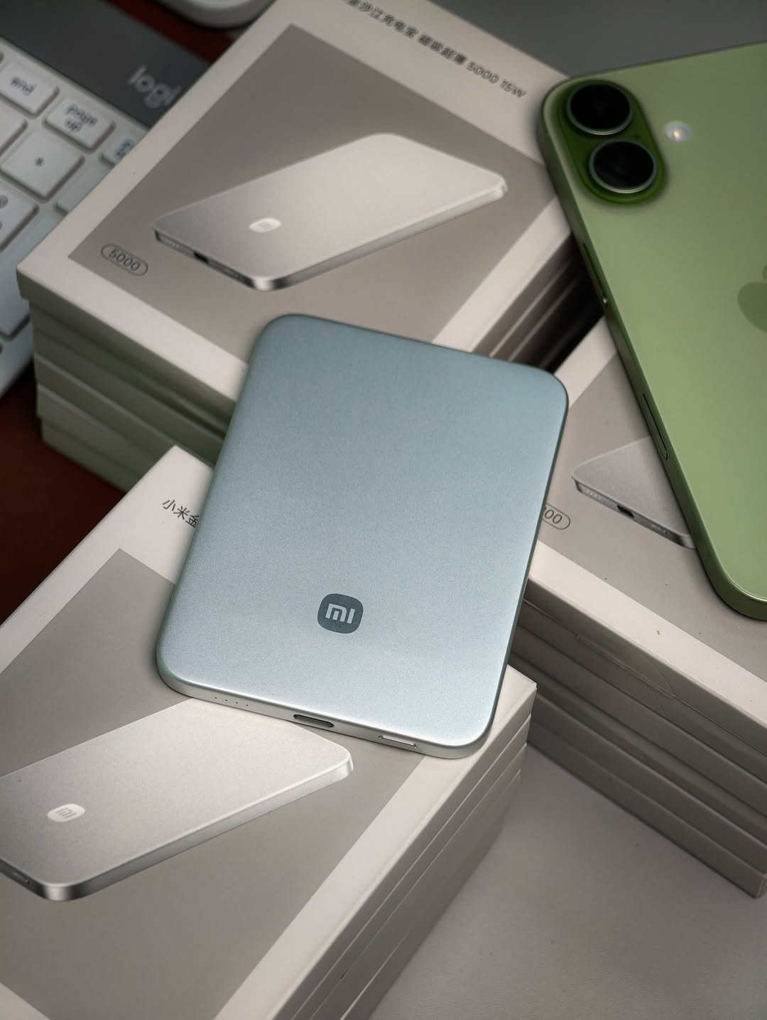 pixelbek.kg-20260210-0020 Xiaomi Ultra Thin Magnetic Power Bank – 5000mAh (Ultra Slim, Magnetic, Fast Charge) - Image 1