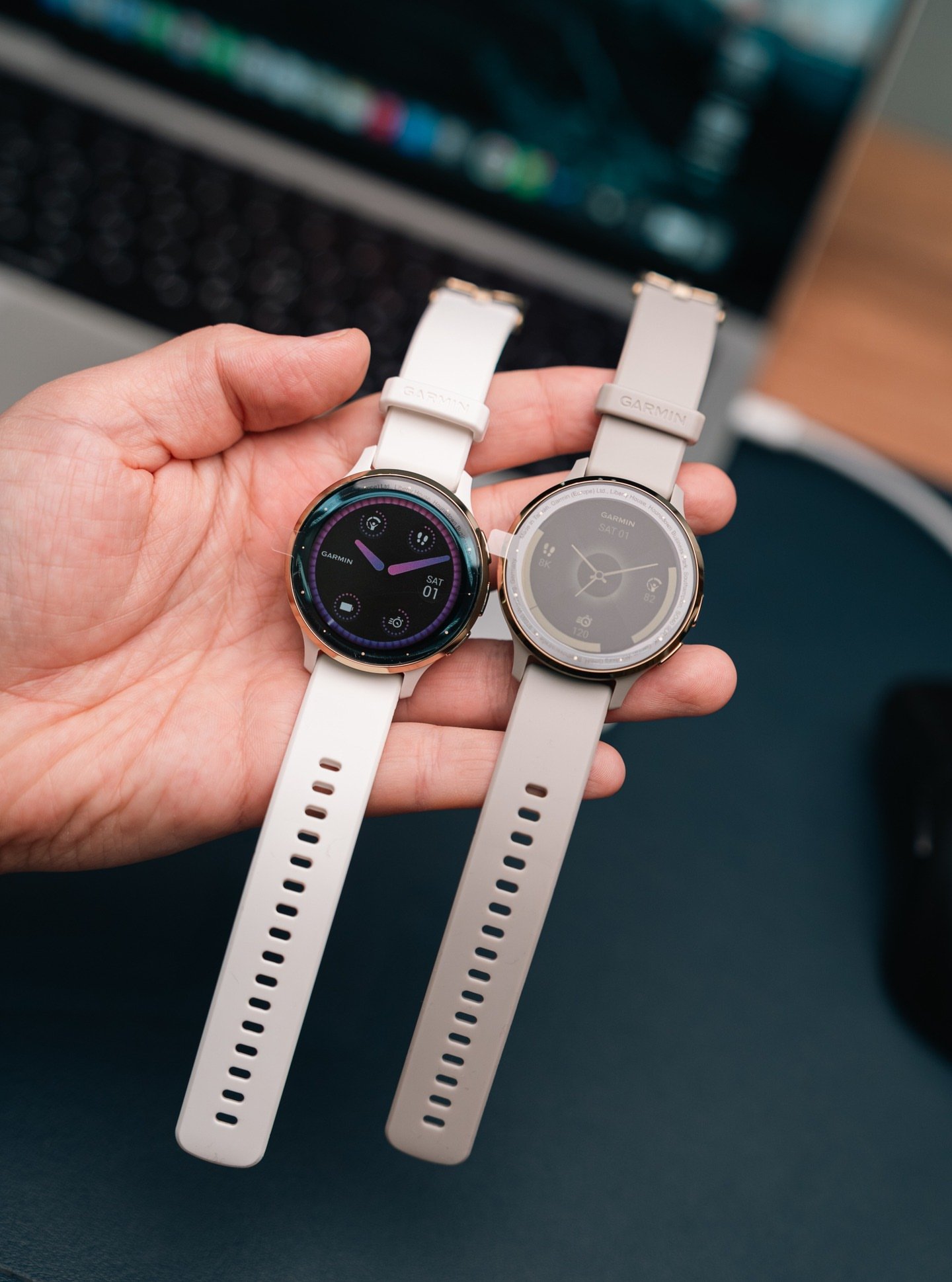 sotochka312-20260202-0243 Garmin Venu 3S – French Gray / Ivory (Brand New, US Import) - Image 1