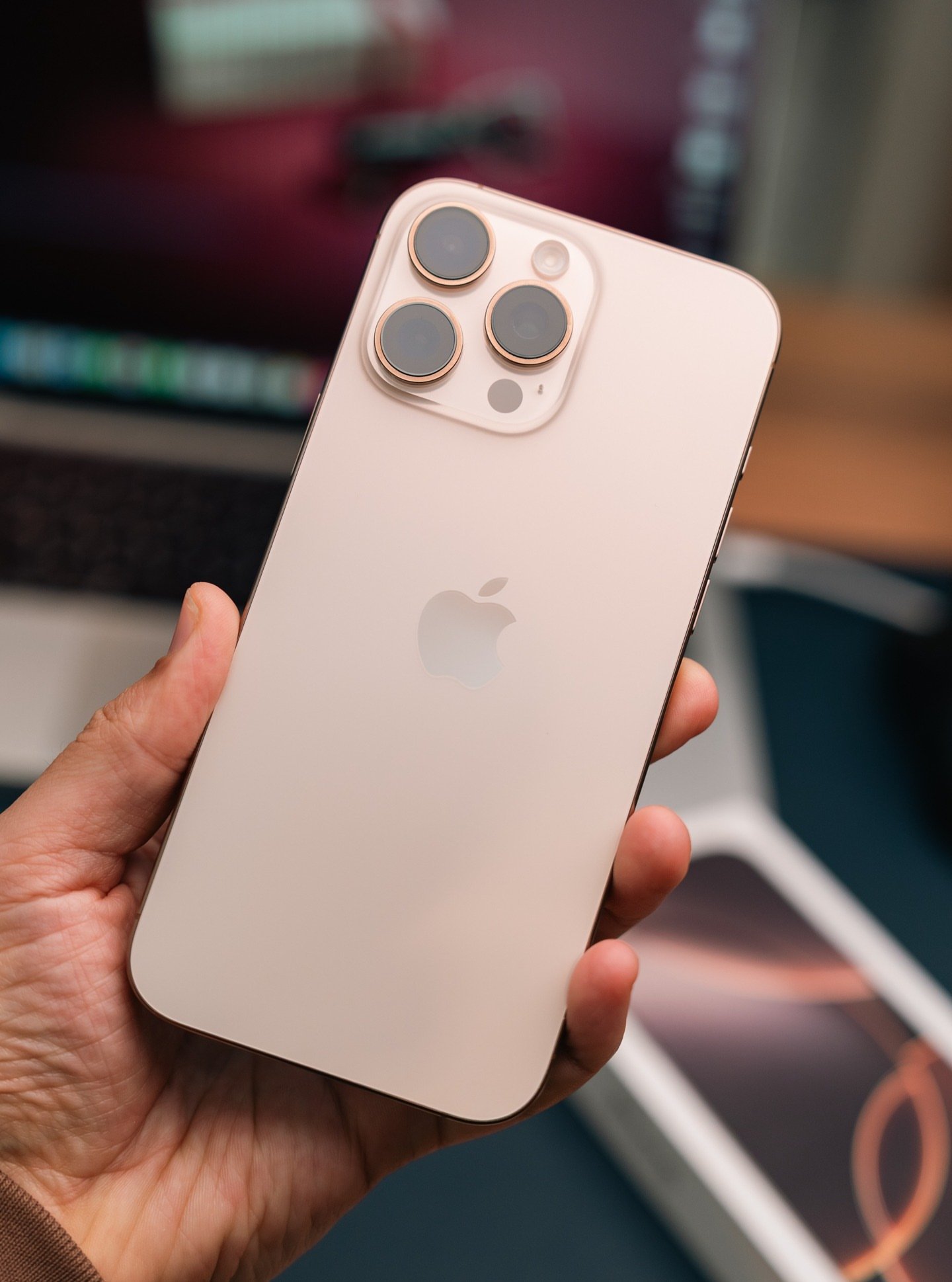 sotochka312-20260202-0279 iPhone 16 Pro Max – 512GB Desert Titanium (Used, Perfect Condition, 🔋100%) - Image 1