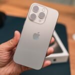 iPhone 15 Pro – 256GB Natural Titanium (Used, Perfect Condition, 🔋90%)