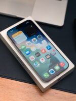 iPhone 16 Pro Max – 256GB White Titanium (Used, Perfect Condition, 🔋98%)