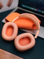 AirPods Max (USB-C) – Orange (Used, Perfect Condition, Complete Set) - Image 4